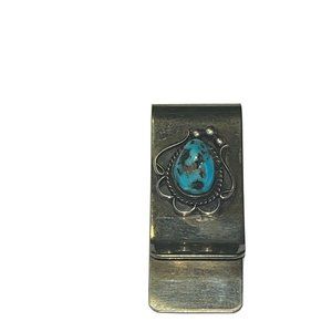 Money Clip Turquoise Southwestern Men Or Women